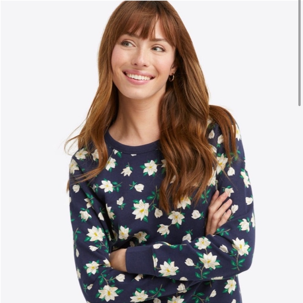 NWT | Draper James Magnolia Floral Sweatshirt Size XS
